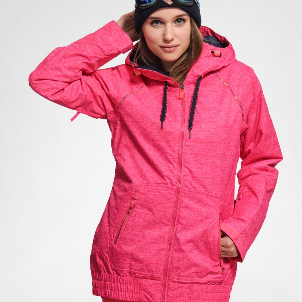Roxy Women's Pink Ski & Snow Jacket- Size Medium